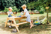 Plum® Surfside Sand & Water Table [Natural]-Children's Wooden Seating,Eco Friendly,Forest School & Outdoor Garden Equipment,Messy Play,Nature Learning Environment,Outdoor Furniture,Outdoor Sand & Water Play,Outdoor Seating,Picnic Table,Plum Play,S.T.E.M,Sand,Science Activities,Seating,Table,Water & Sand Toys,Wooden Table-Learning SPACE