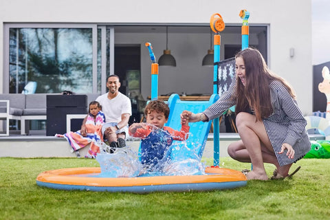 Plum® Water Park Splash Station-Outdoor Play, Outdoor Sand & Water Play, Paddling Pools, Plum Products Ltd, Sand & Water, Summer, Swimming Pools, Water & Sand Toys-Learning SPACE