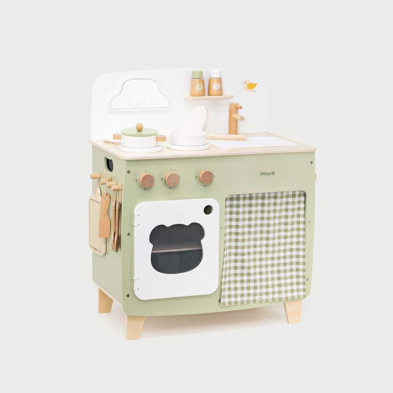 PolarB Play Kitchen Set, Learning SPACE