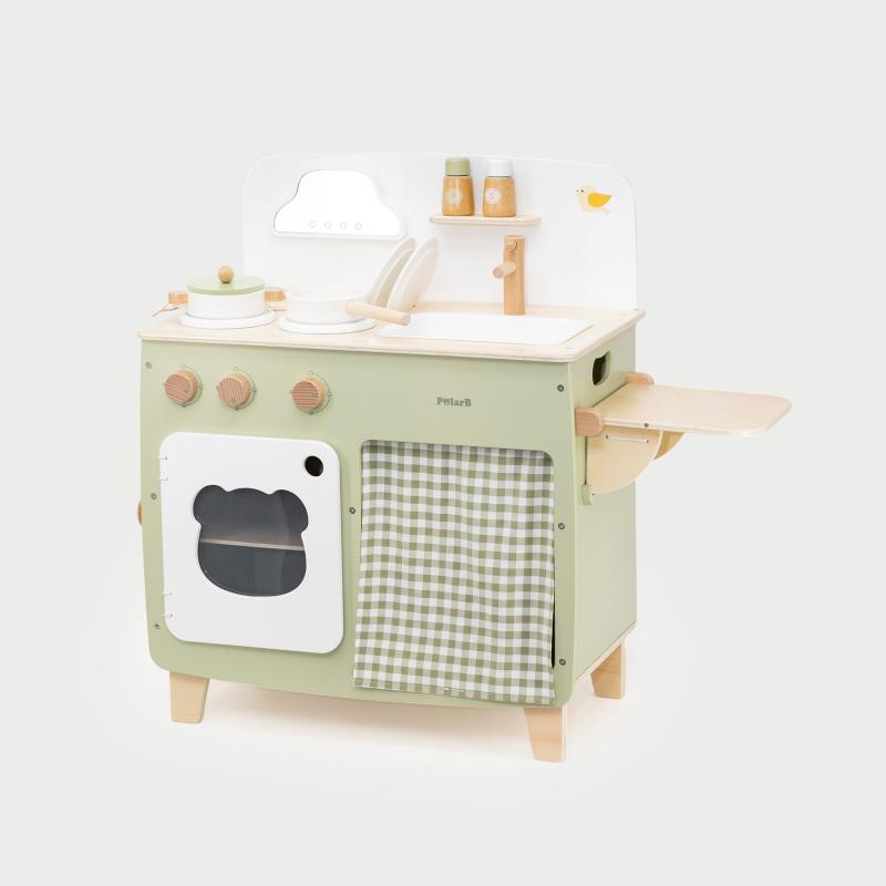 PolarB Play Kitchen Set, Learning SPACE