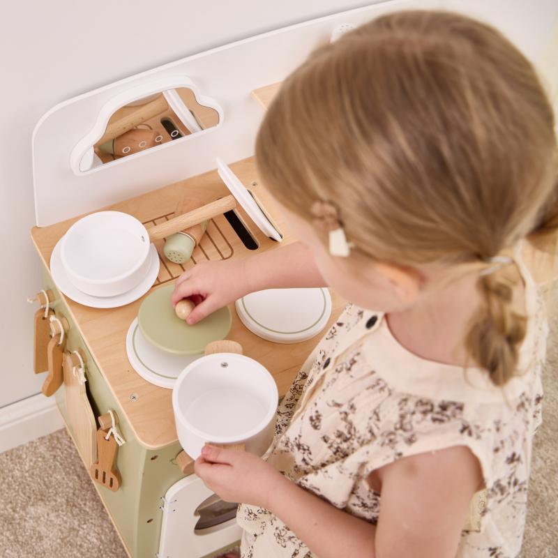 PolarB Play Kitchen Set, Learning SPACE