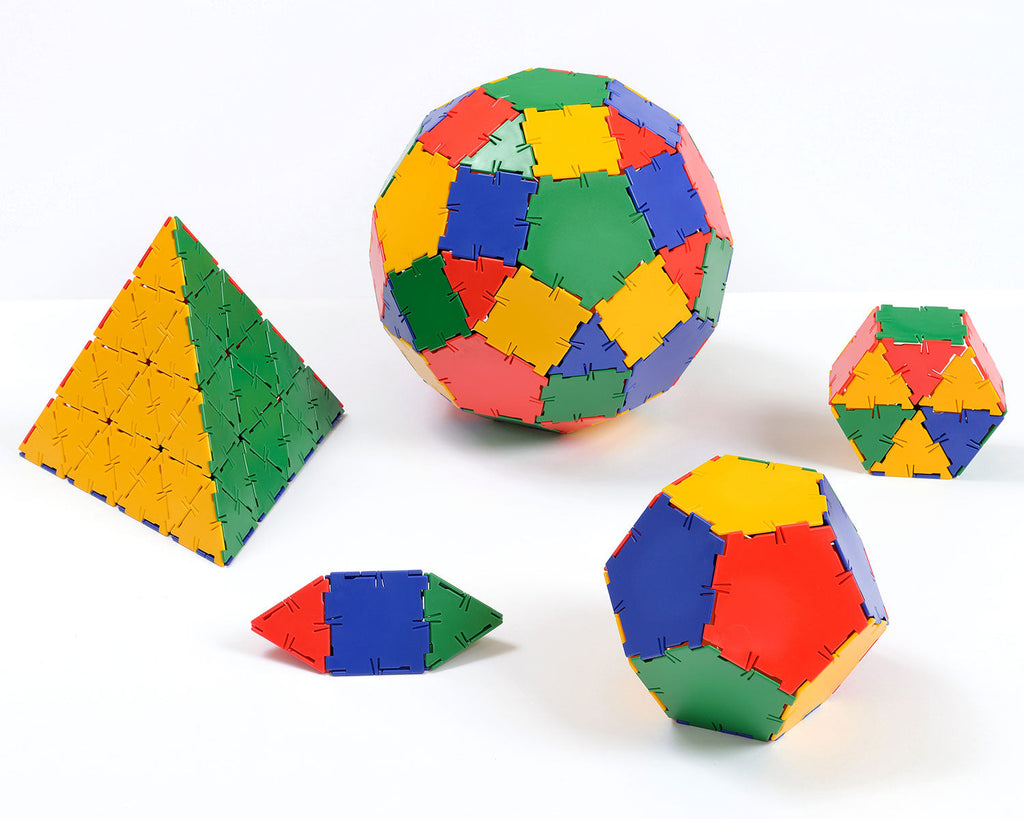 Polydron Basic Set-Additional Need,Engineering & Construction,Fine Motor Skills,Games & Toys,Gifts For 3-5 Years Old,Helps With,Maths,Polydron,Primary Games & Toys,Primary Maths,S.T.E.M,Shape & Space & Measure-Learning SPACE