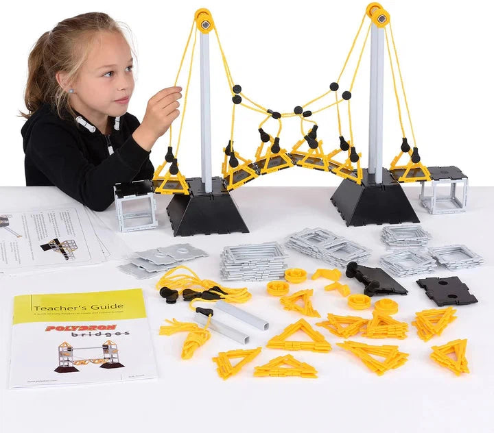 Polydron Bridges Class Set-Calmer Classrooms,Classroom Packs,Dropship,Engineering & Construction,Helps With,Maths,Polydron,S.T.E.M,Technology & Design,Teen & Adult Swings-Learning SPACE