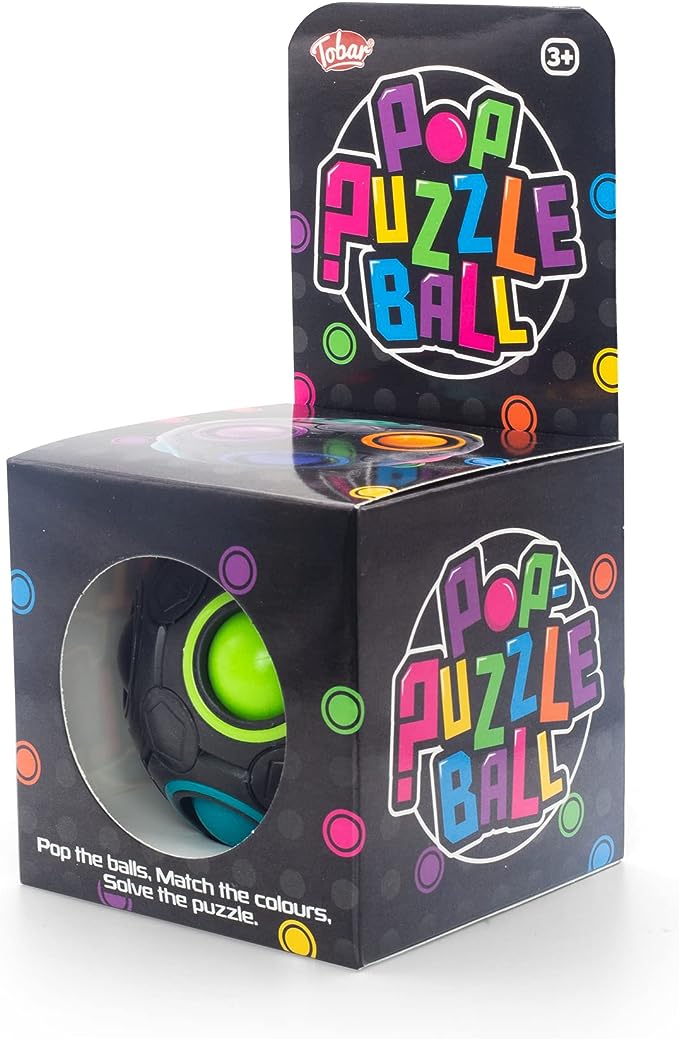 Pop Puzzle Ball Fidget Toy, Learning SPACE