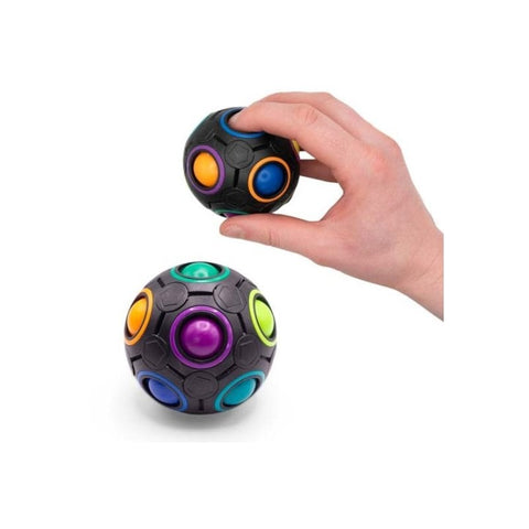 Pop Puzzle Ball Fidget Toy-ADD/ADHD,AllSensory,Calmer Classrooms,Calming & Anxiety,Fidget,Helps With,Neuro Diversity,Push Popper,SCOTEXCEL,Sensory Seeking,Stocking Stuffers,Stress Relief,Tobar Toys,Toys for Anxiety-Learning SPACE