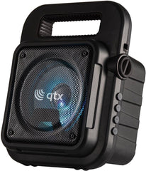 Portable Bluetooth Party Speaker with Microphone-AllSensory,Chill Out Area,excell2,Gifts for 8+,QTX,Sensory Light Up Toys,Sound Equipment,Stock,Teenage & Adult Sensory Gifts,Teenage Speakers,Visual Sensory Toys-Learning SPACE