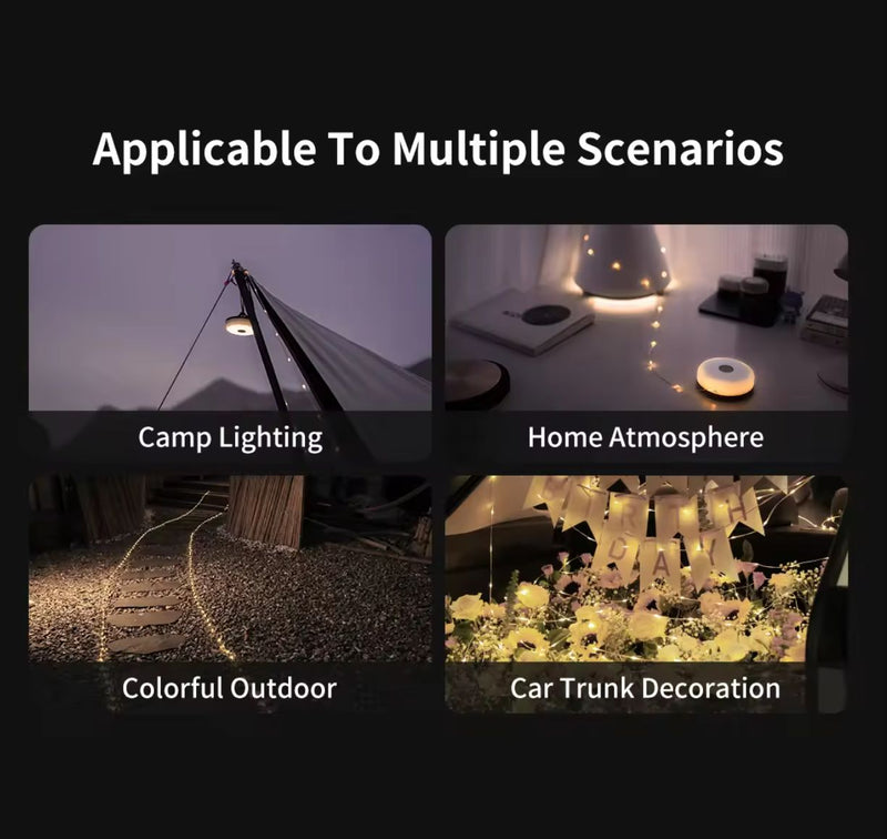 Portable Sensory Room Lights - Calm space lighting String Lights, Learning SPACE