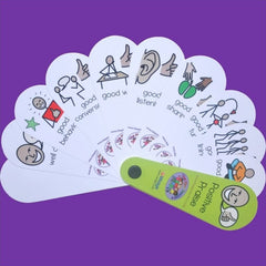 Positive Praise Fan-Additional Need,Calmer Classrooms,Calming & Anxiety,communication,Fans & Visual Prompts,Helps With,Neuro Diversity,Play Doctors,Primary Literacy,PSHE,Rewards & Behaviour,Social Emotional Learning,Social Stories & Games & Social Skills,Stock-Learning SPACE