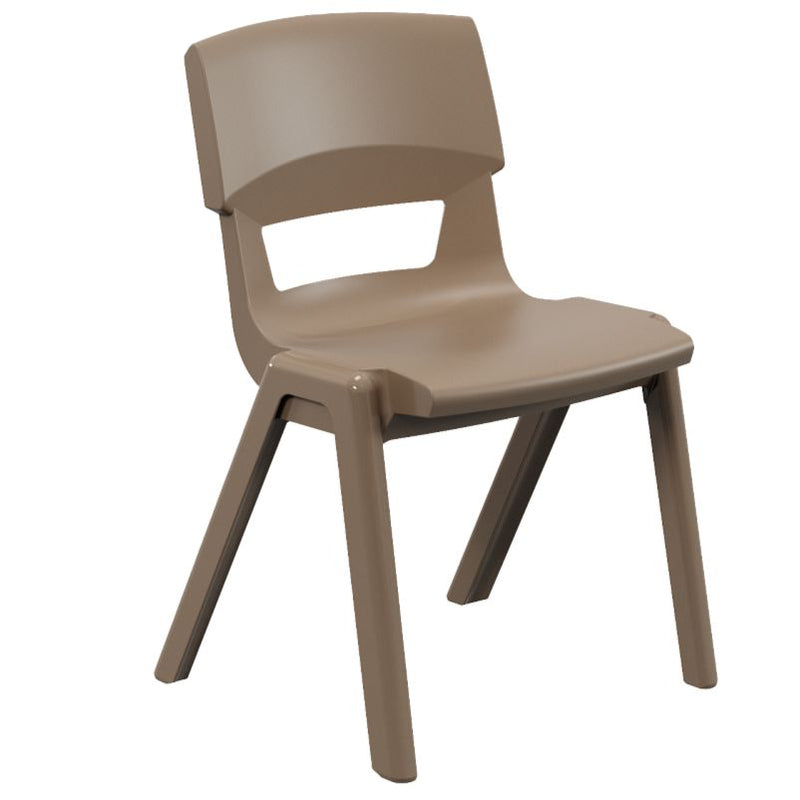 Postura+ One Piece Chair (Ages 11-13), Misty Brown Learning SPACE