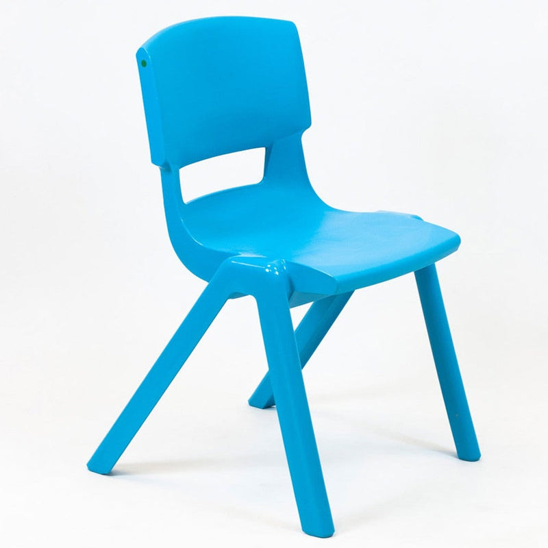 Postura+ One Piece Chair (Ages 11-13), Aqua Blue Learning SPACE