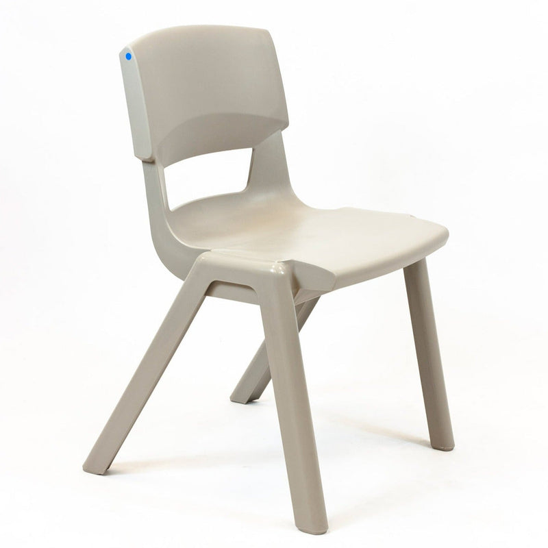 Postura+ One Piece Chair (Ages 14-18), Ash Grey Learning SPACE