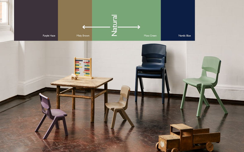 Postura+ One Piece Chair (Ages 14-18), Learning SPACE