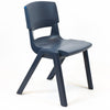 Postura+ One Piece Chair (Ages 14-18)-Classroom Chairs, Seating, Wellbeing Furniture-Slate Grey-Learning SPACE