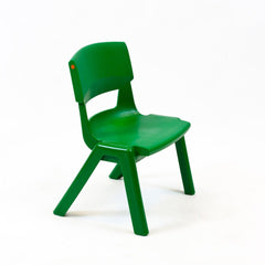 Postura+ One Piece Chair (Ages 3-4)-Classroom Chairs,KI Europe,Seating,Toddler Seating,Wellbeing Furniture-Forest Green-PosturaOP1-Forest Green-Learning SPACE