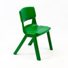 Postura+ One Piece Chair (Ages 4-5)-Classroom Chairs, Seating, Wellbeing Furniture-Forest Green-Learning SPACE