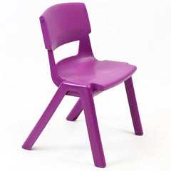 Postura+ One Piece Chair (Ages 4-5)-Classroom Chairs,KI Europe,Seating,Wellbeing Furniture-Grape Crush-PosturaOP2-Grape Crush-Learning SPACE