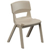 Postura+ One Piece Chair (Ages 4-5)-Classroom Chairs, Seating, Wellbeing Furniture-Light Sand-Learning SPACE