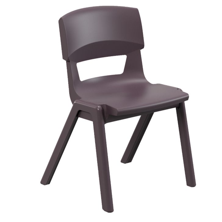 Postura+ One Piece Chair (Ages 8-10), Purple Haze Learning SPACE