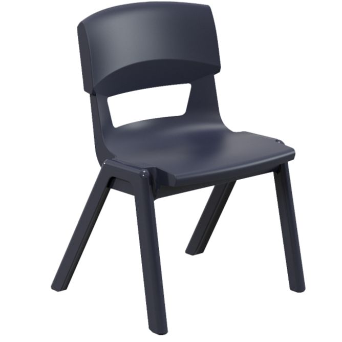 Postura+ One Piece Chair (Ages 8-10), Nordic Blue Learning SPACE