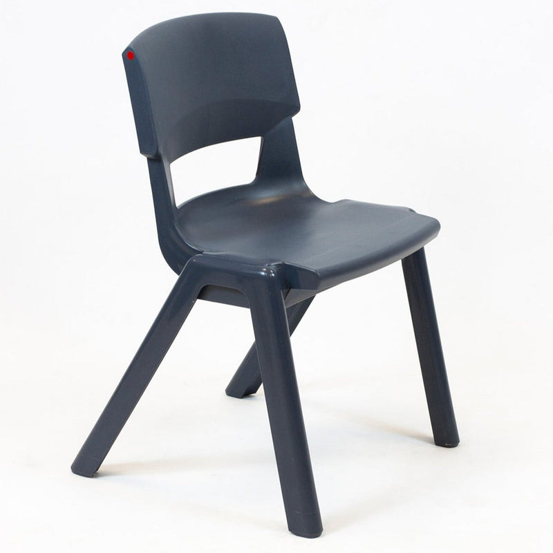 Postura+ One Piece Chair (Ages 8-10), Slate Grey Learning SPACE
