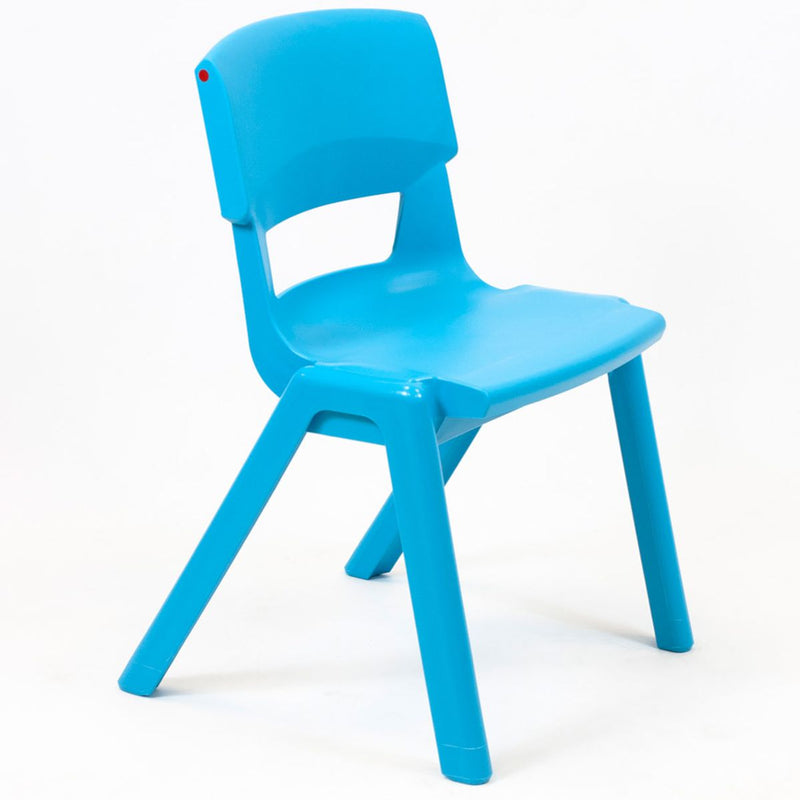 Postura+ One Piece Chair (Ages 8-10), Aqua Blue Learning SPACE
