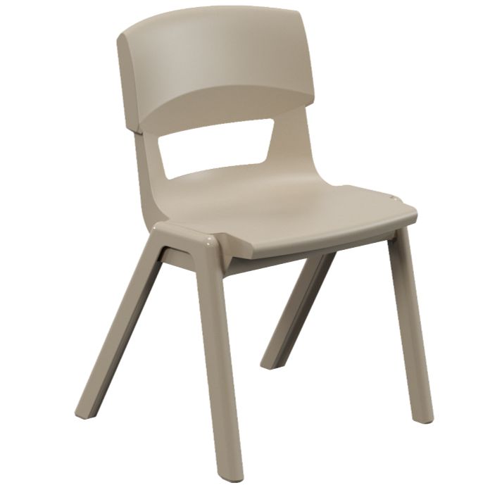 Postura+ One Piece Chair (Ages 8-10), Light Sand Learning SPACE