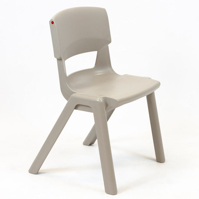 Postura+ One Piece Chair (Ages 8-10), Ash Grey Learning SPACE