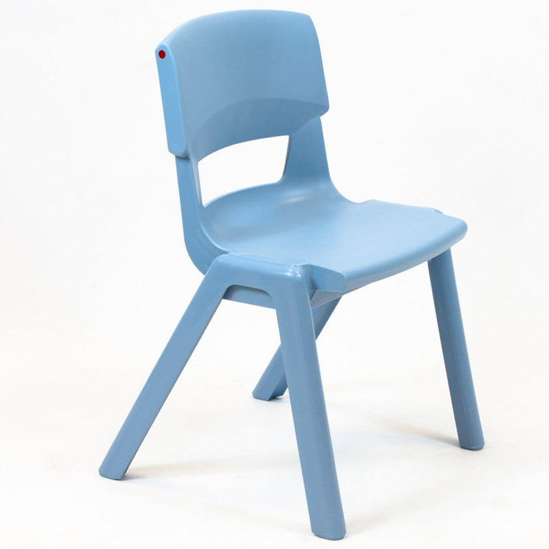 Postura+ One Piece Chair (Ages 8-10), Powder Blue Learning SPACE