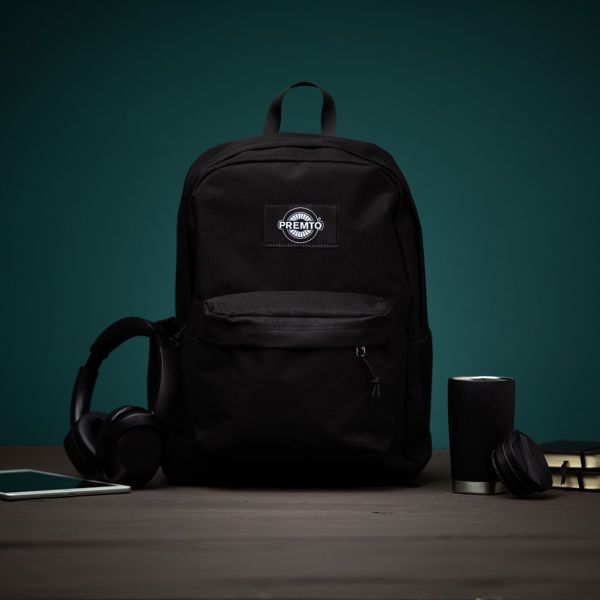 Premto 26L Backpack Jet Black, Learning SPACE
