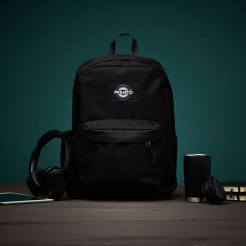 Premto 26L Backpack Jet Black, Learning SPACE