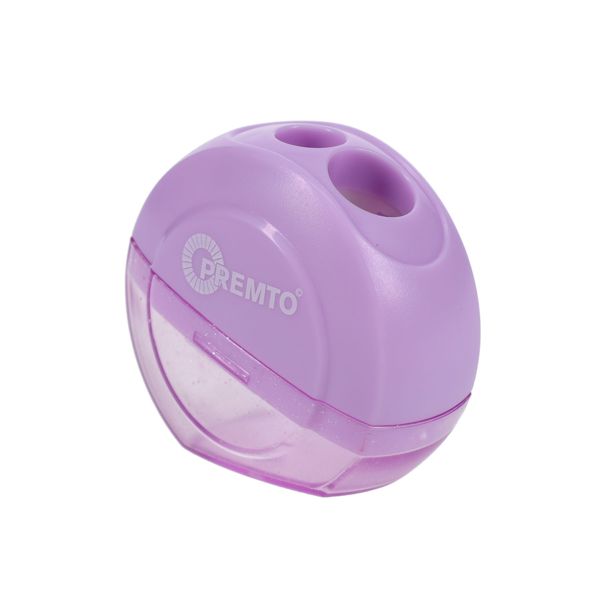 Premto Pastel Twin Hole Sharpener, Learning SPACE