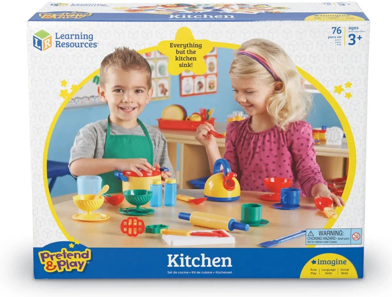 Pretend & Play® Value Kitchen Set, Learning SPACE