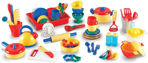 Pretend & Play® Value Kitchen Set-Calmer Classrooms,Gifts For 3-5 Years Old,Helps With,Imaginative Play,Kitchens & Shops & School,Learning Resources,Life Skills,Play Kitchen Accessories,Pretend play,Role Play,Stock-Learning SPACE