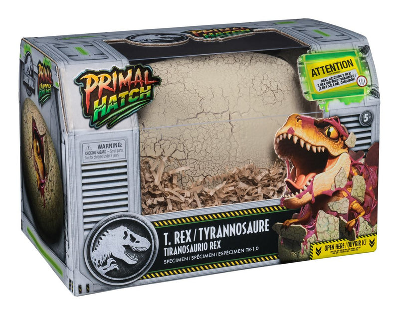 Primal Hatch - Jurassic World Interactive Hatch Dino, Learning SPACE