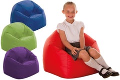 Primary Size Bean Bag Chair - With Back Support-Bean Bags,Bean Bags & Cushions,Eden Learning Spaces,Matrix Group,Nurture Room,Wellbeing Furniture-Learning SPACE