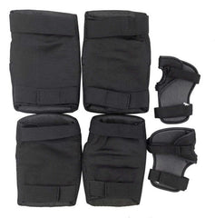 Protective Pad Set Knee, Wrist and Elbows - For Scooters and Skateboards, Learning SPACE