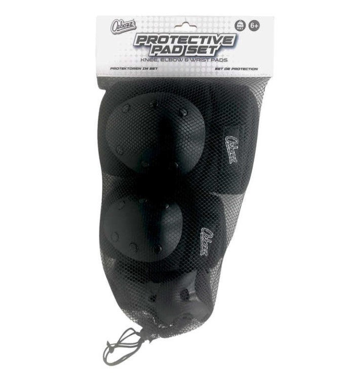Protective Pad Set Knee, Wrist and Elbows - For Scooters and Skateboards, Learning SPACE