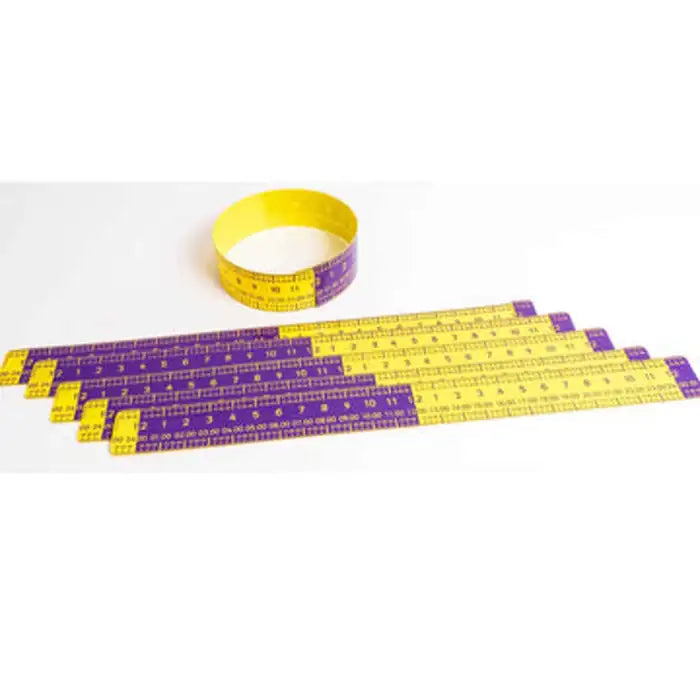Pupils Elapsed Time Rulers Pack of 6, Learning SPACE