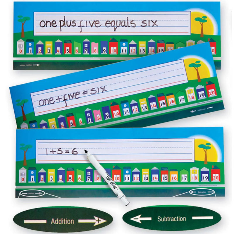 Pupils Number Street Pack of 36, Learning SPACE