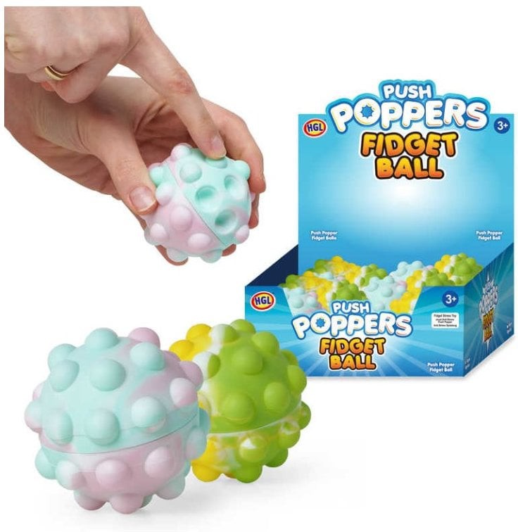 Push Popper Fidget Ball, Learning SPACE