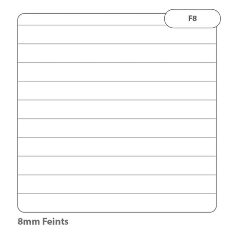 RHINO 8 x 4" Exercise Book – 8mm Lined | 32 Pages (Pack of 100)-Exercise Books-Learning SPACE