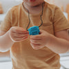 Jellystone Designs Robot Pendant - School Blue, Learning SPACE