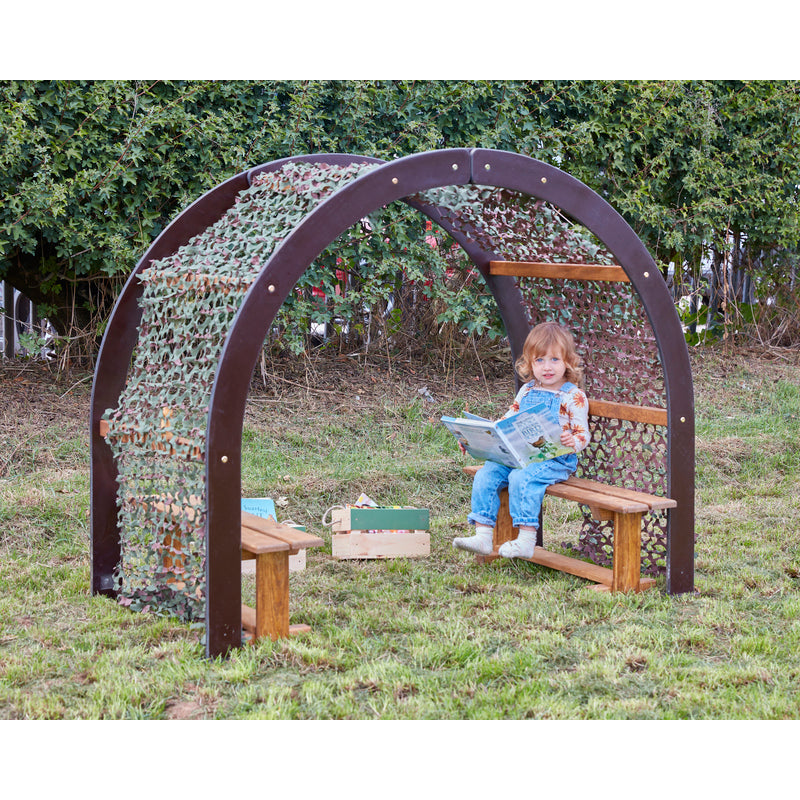 Rafiki Outdoor Archway Den-Arches, Cosy Direct, Forest School & Outdoor Garden Equipment, Outdoor Dens, Sensory Dens, Sensory Garden-Learning SPACE