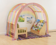 Rafiki/Umbu Arch Rainbow Cover-Arches, Cosy Direct, Den Accessories, Den Making Materials, Nooks dens & Reading Areas, Sensory Dens-50400-Learning SPACE