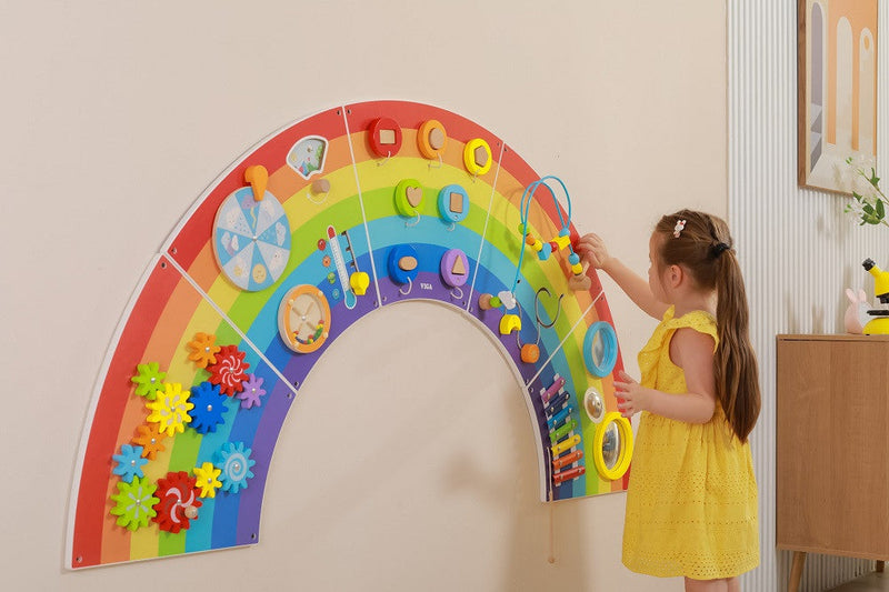 Rainbow Activity Wall Panels, Arts & Crafts Learning SPACE