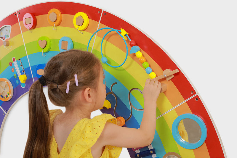 Rainbow Activity Wall Panels, Arts & Crafts Learning SPACE