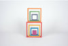 Rainbow Architect Stacking Squares - Pk7 - Great for Montessori and Nurture Rooms-Additional Need, Building Blocks, Fine Motor Skills, Helps With, Maths, Memory Pattern & Sequencing, Nurture Room, Primary Maths, Shape & Space & Measure, Stacking Toys & Sorting Toys, Stock, TickiT-Learning SPACE