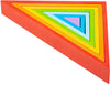 Rainbow Architect Stacking Triangles - Pk7 - Great for Montessori and Nurture Rooms-Building Blocks, Early years Games & Toys, Early Years Maths, Maths, Memory Pattern & Sequencing, Nurture Room, Primary Maths, Shape & Space & Measure, Stacking Toys & Sorting Toys, Stock, TickiT-Learning SPACE