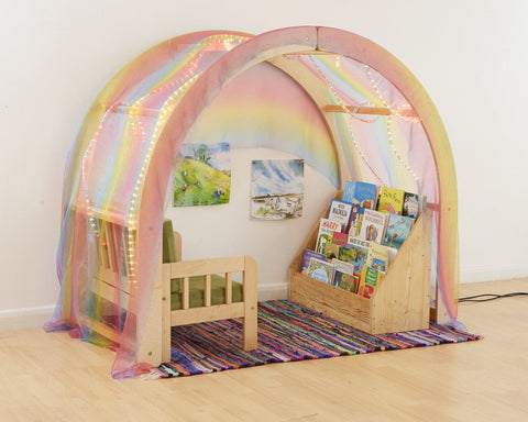 Rainbow Cover for Rafiki/Umbu Arches-Arches,Cosy Direct,Den Accessories,Den Making Materials,Nooks dens & Reading Areas,Sensory Dens-Learning SPACE