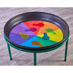 Rainbow Deep Spot Mat-Cosy Direct, Multi-Colour, Rainbow Eco Play, Trays, Tuff Tray-Learning SPACE